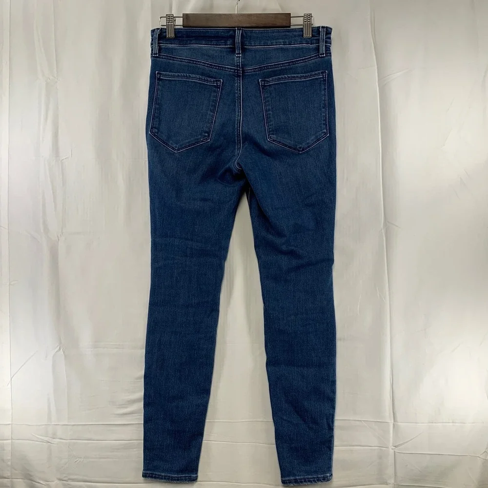 Athleta Sculptek Ultra Skinny Jeans‎ Womens 8 Blue Stretch Denim Pants